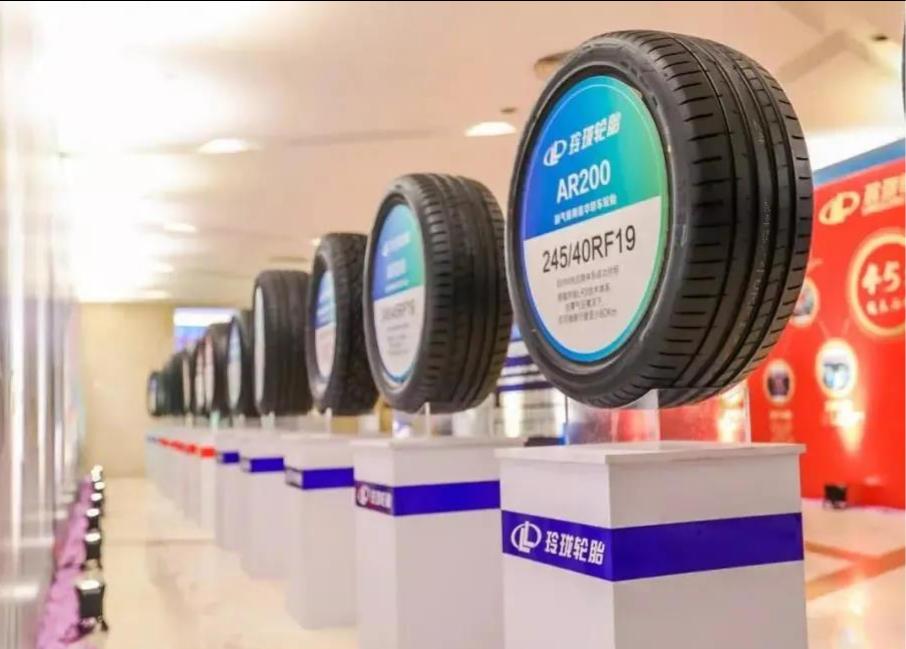 在新能源汽車配套市場中，國產(chǎn)輪胎品牌已開始占據(jù)一席之地